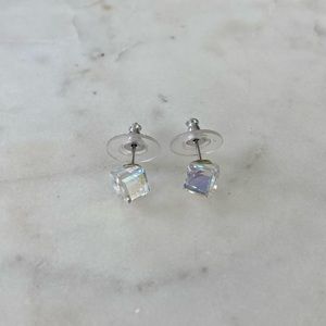 Cube Stud Earrings